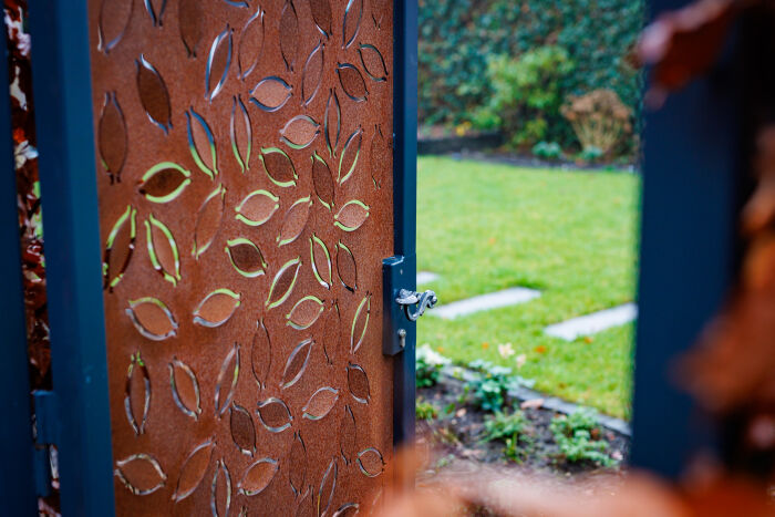 Stalen hekwerk op maat voor de tuin