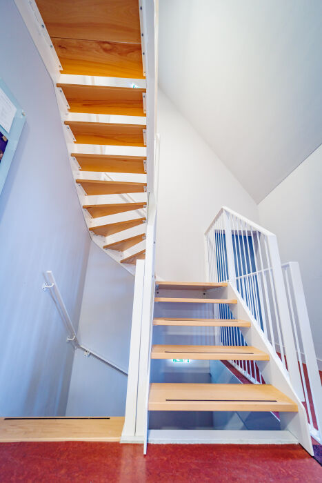 Stalen trappen op maat met hoogwaardige behandeling